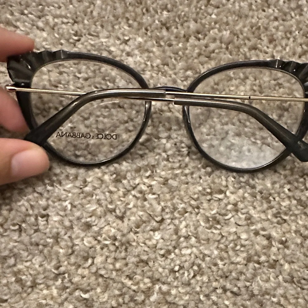 Dolce & Gabbana Black Eyeglasses - Picture 3 of 5